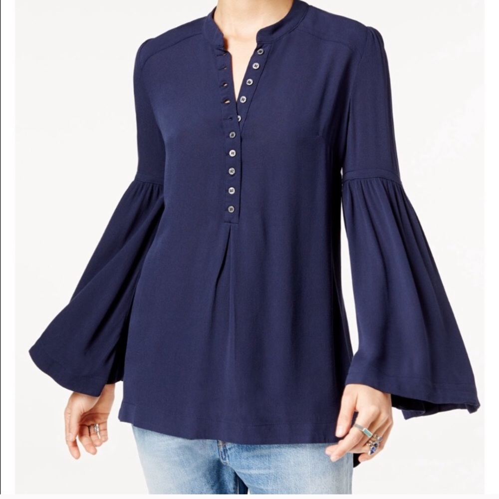 LAST CHANCE Free People Bell Sleeve Top